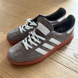 Adidas Spezial Brown and White Sneakers